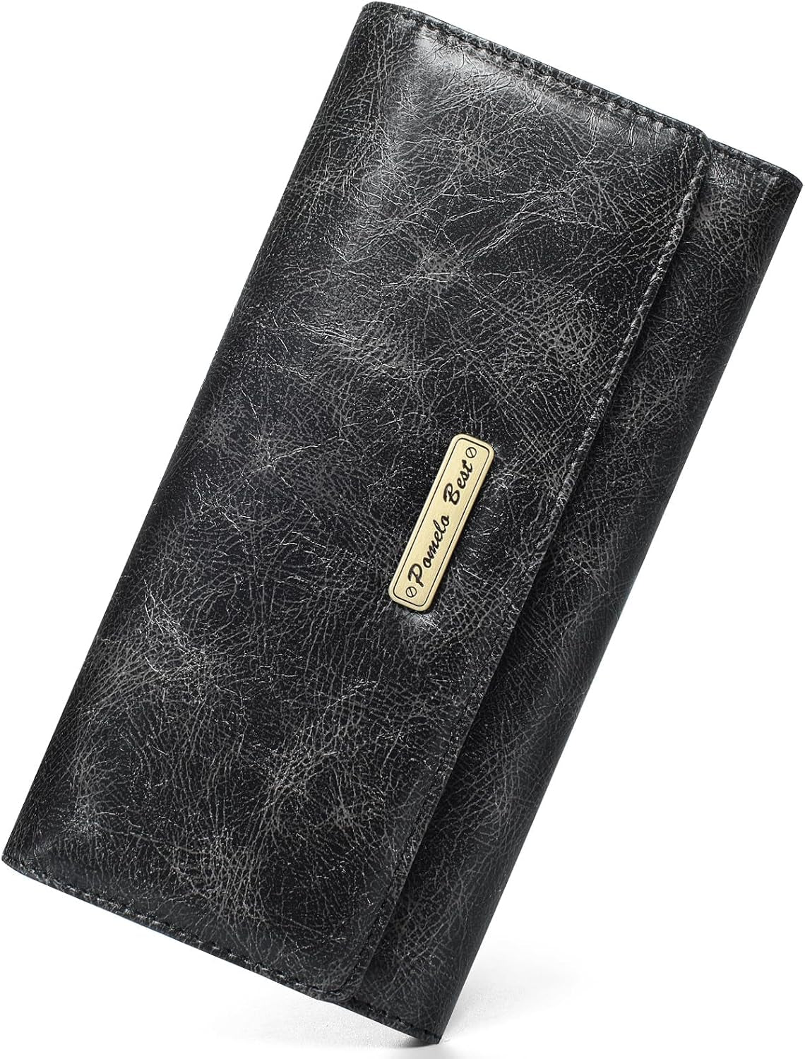 Vegan Leather Slim Wallet Damen with RFID