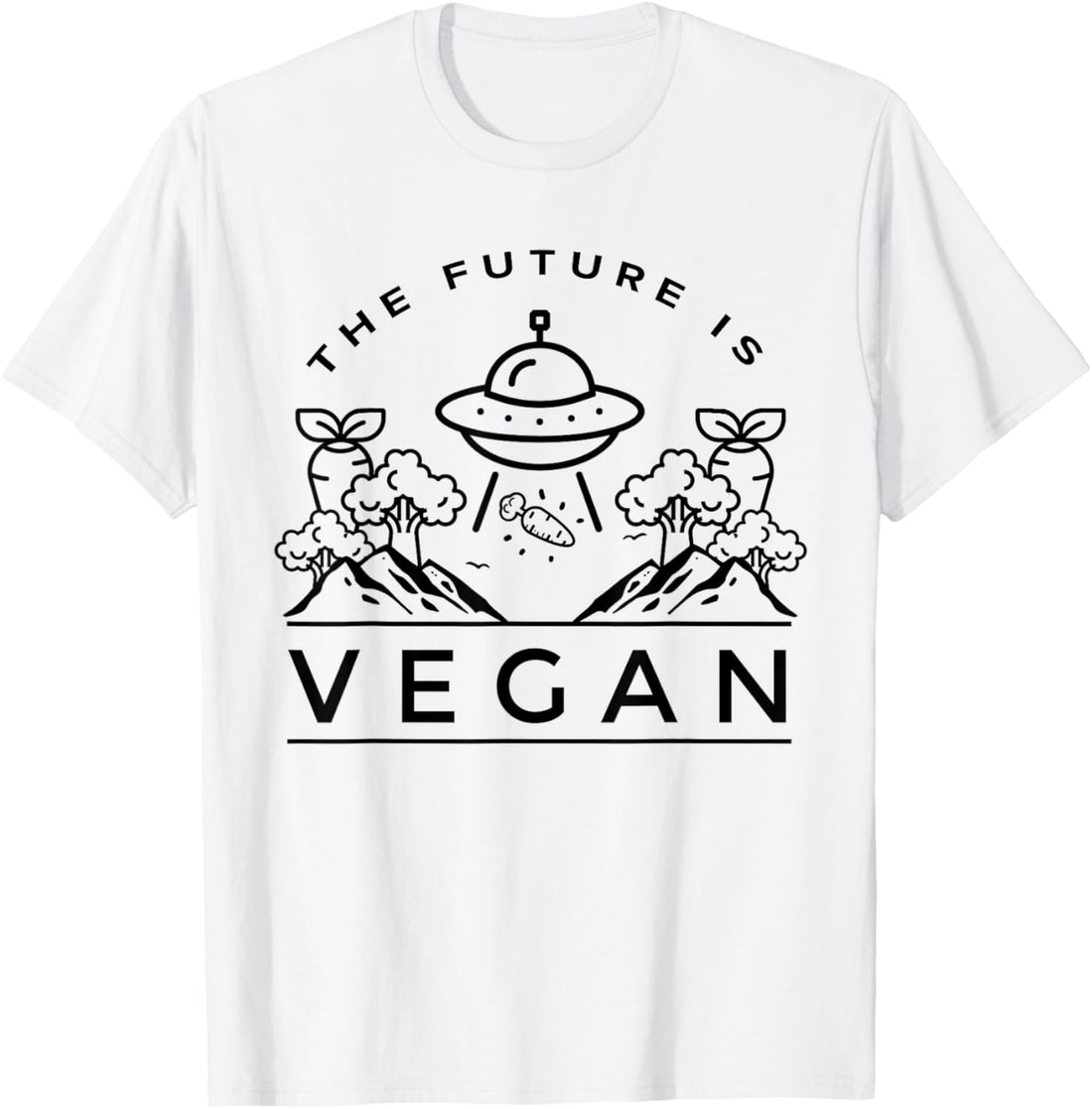 Przyszłość jest wegańska – koszulka roślinna