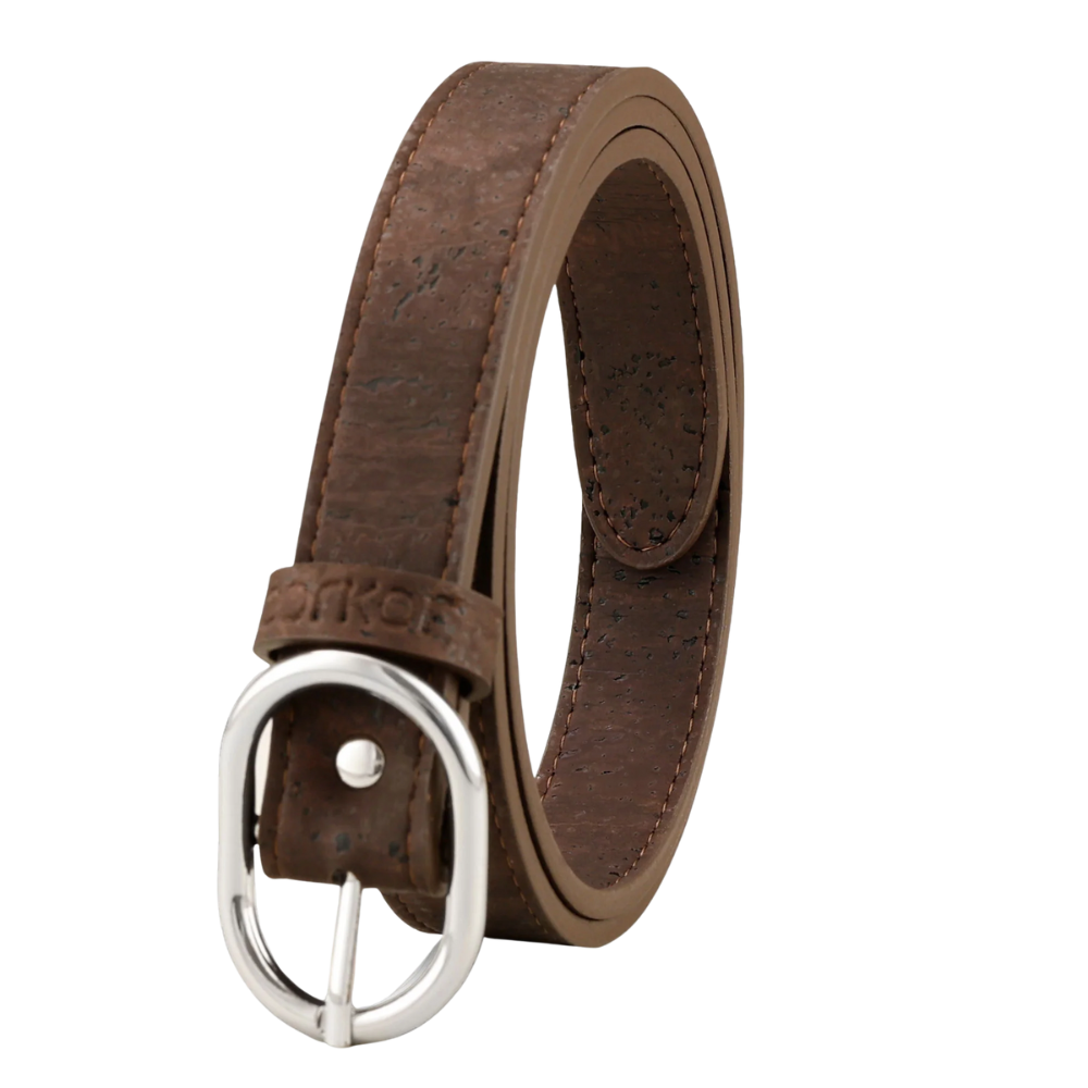 Stylish 25mm Vegan Cork Belt - Eco-Friendly Fashion Accessory
