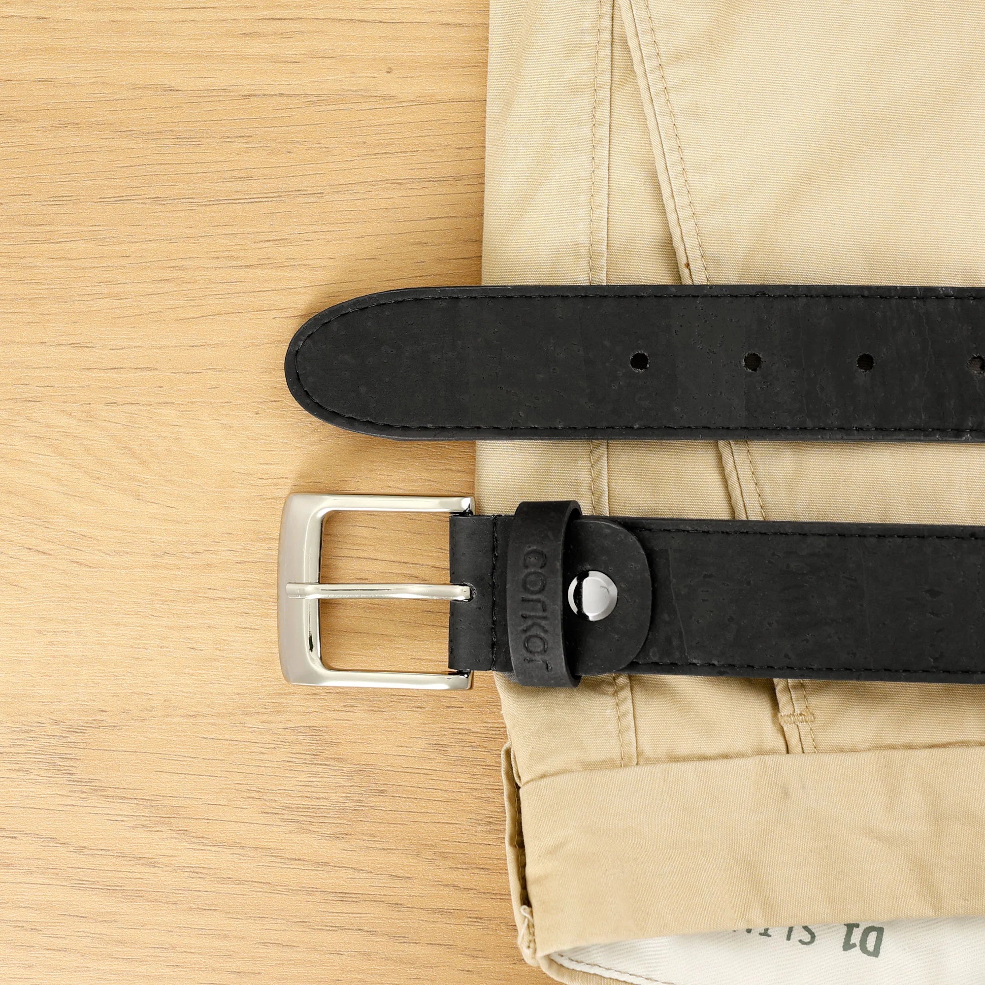Stylish 35mm Cork Men's Belt - Eco-Friendly and Durable
