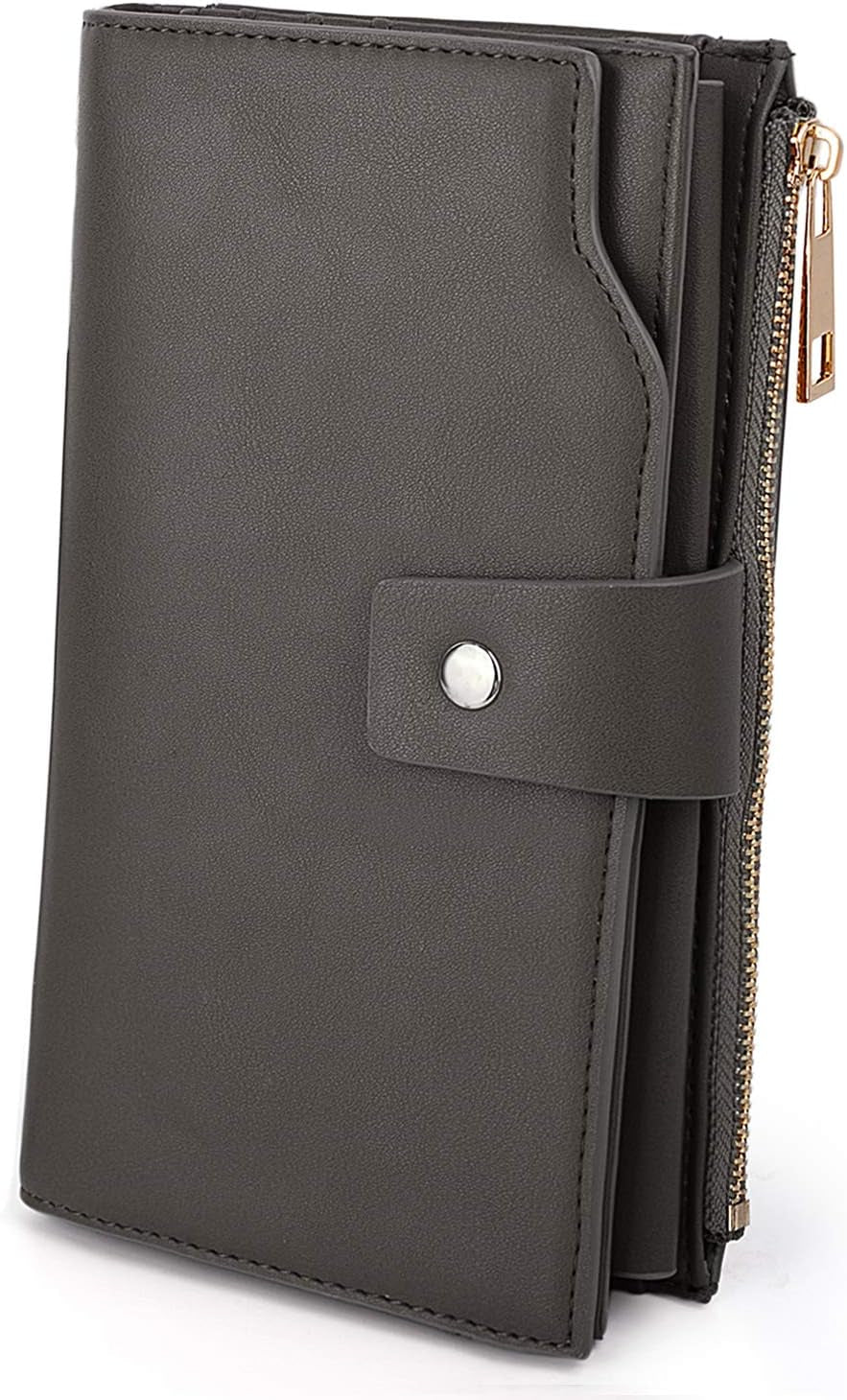 Vegan Leather RFID Wallet Damen Large Capacity