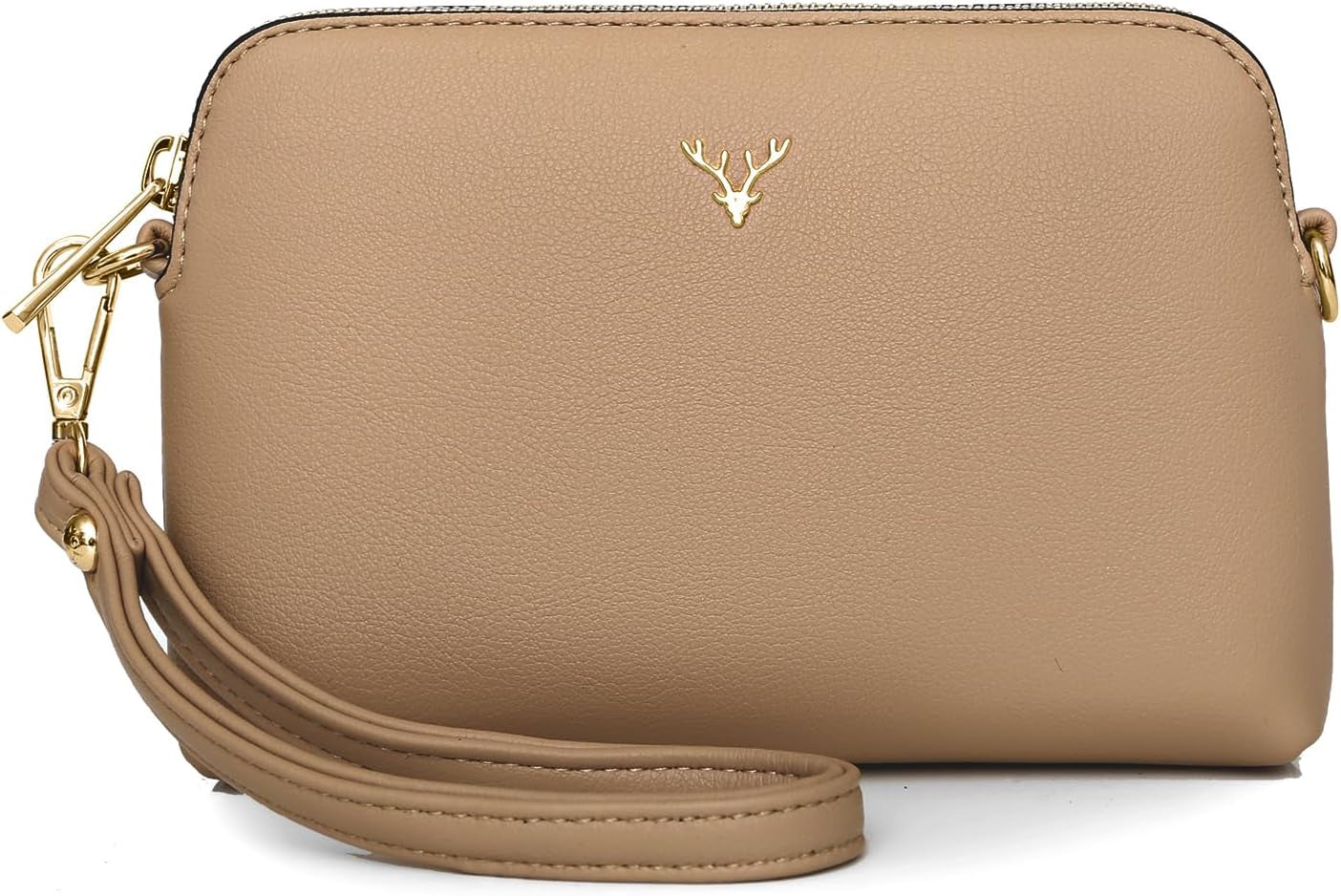 Vegan PU Leather Small Crossbody Bag Women