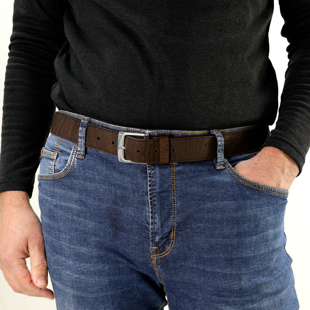 Stylish 35mm Cork Men's Belt - Eco-Friendly and Durable