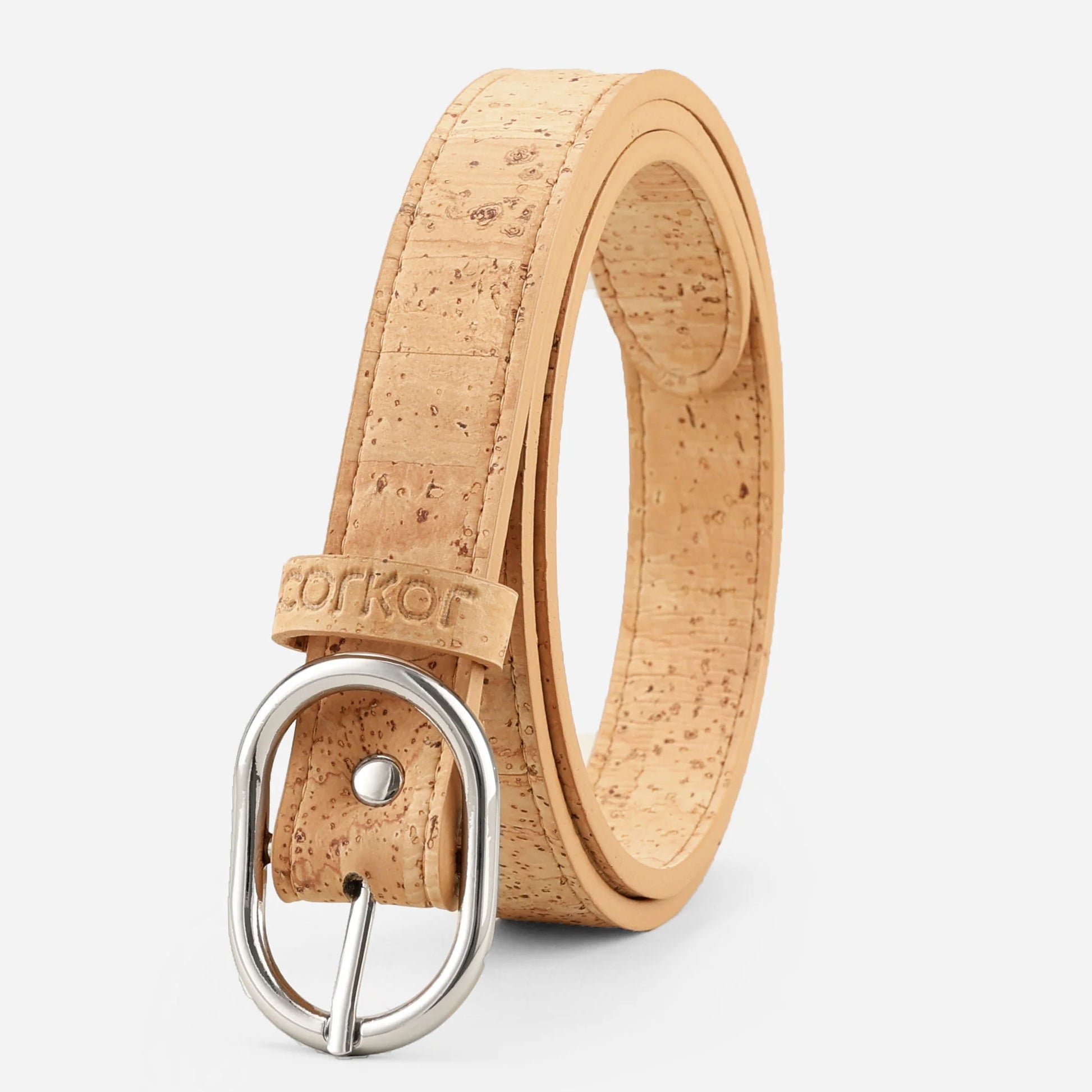 Stylish 25mm Cork Belt - Eco-Friendly Fashion Accessory
