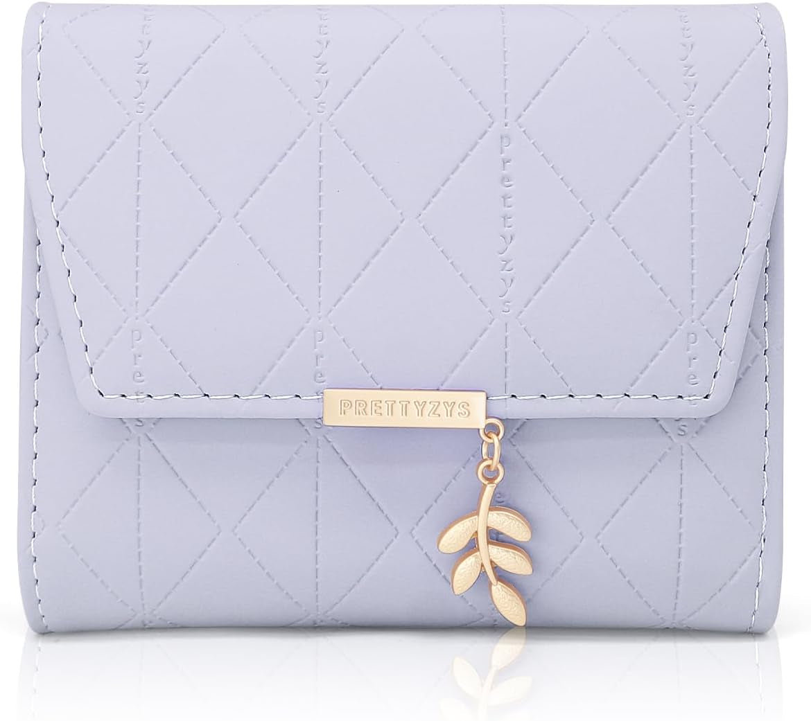 Vegan Leather Mini Wallet Damen with Coin & Card Slots