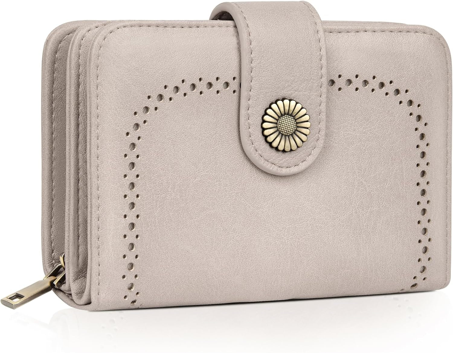 Vegan PU Leather Wallet Damen with RFID