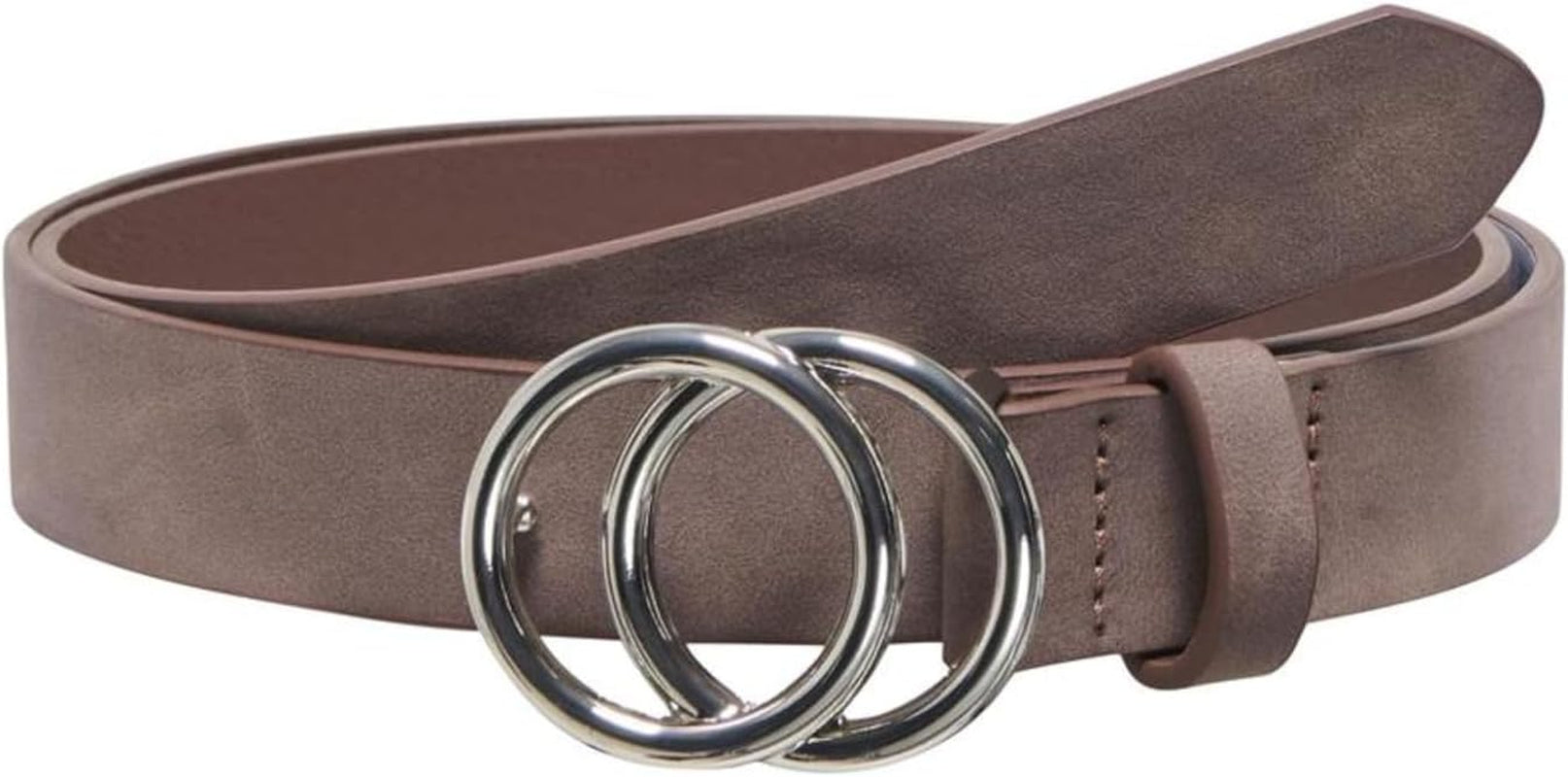 Vegan Faux Leather Jeans Belt Damen