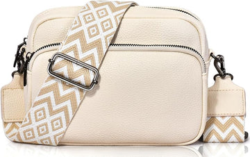 Vegan PU Leather Small Crossbody Bag Women