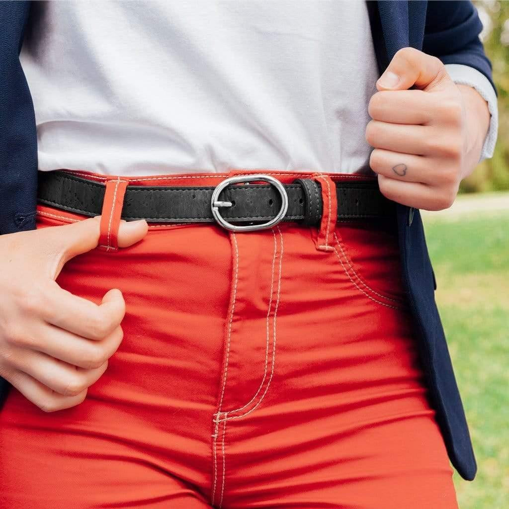 Stylish 25mm Cork Belt - Eco-Friendly Fashion Accessory