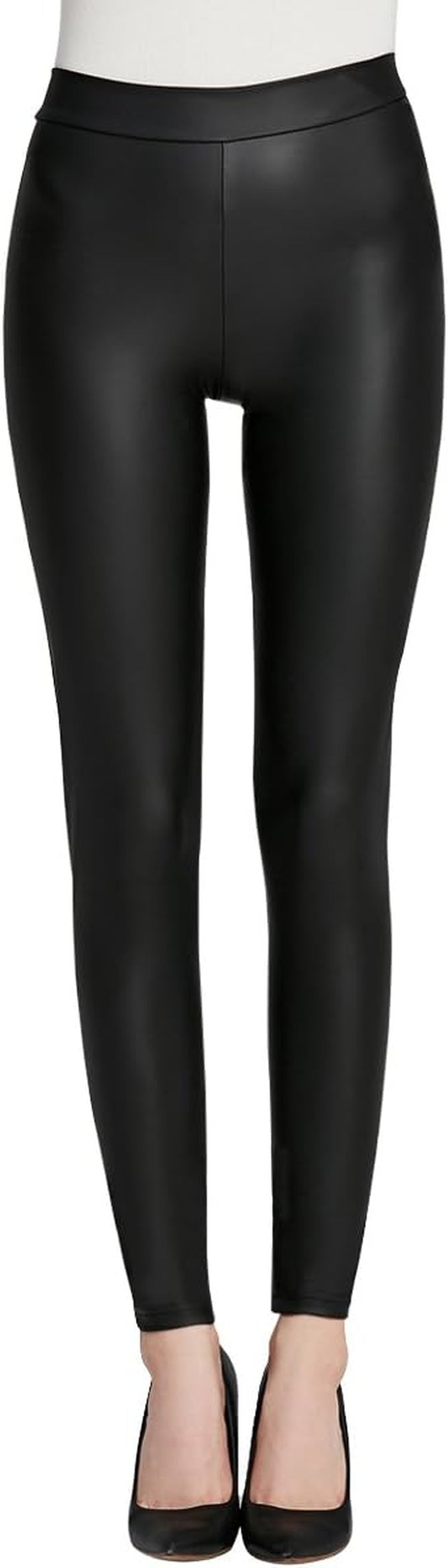 Vegan PU Leather Skinny Leggings Women