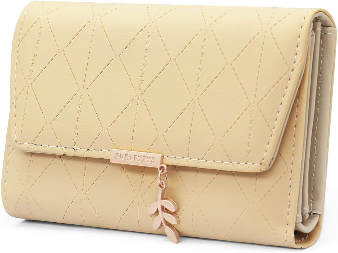 Vegan Leather Mini Wallet Damen with Coin & Card Slots