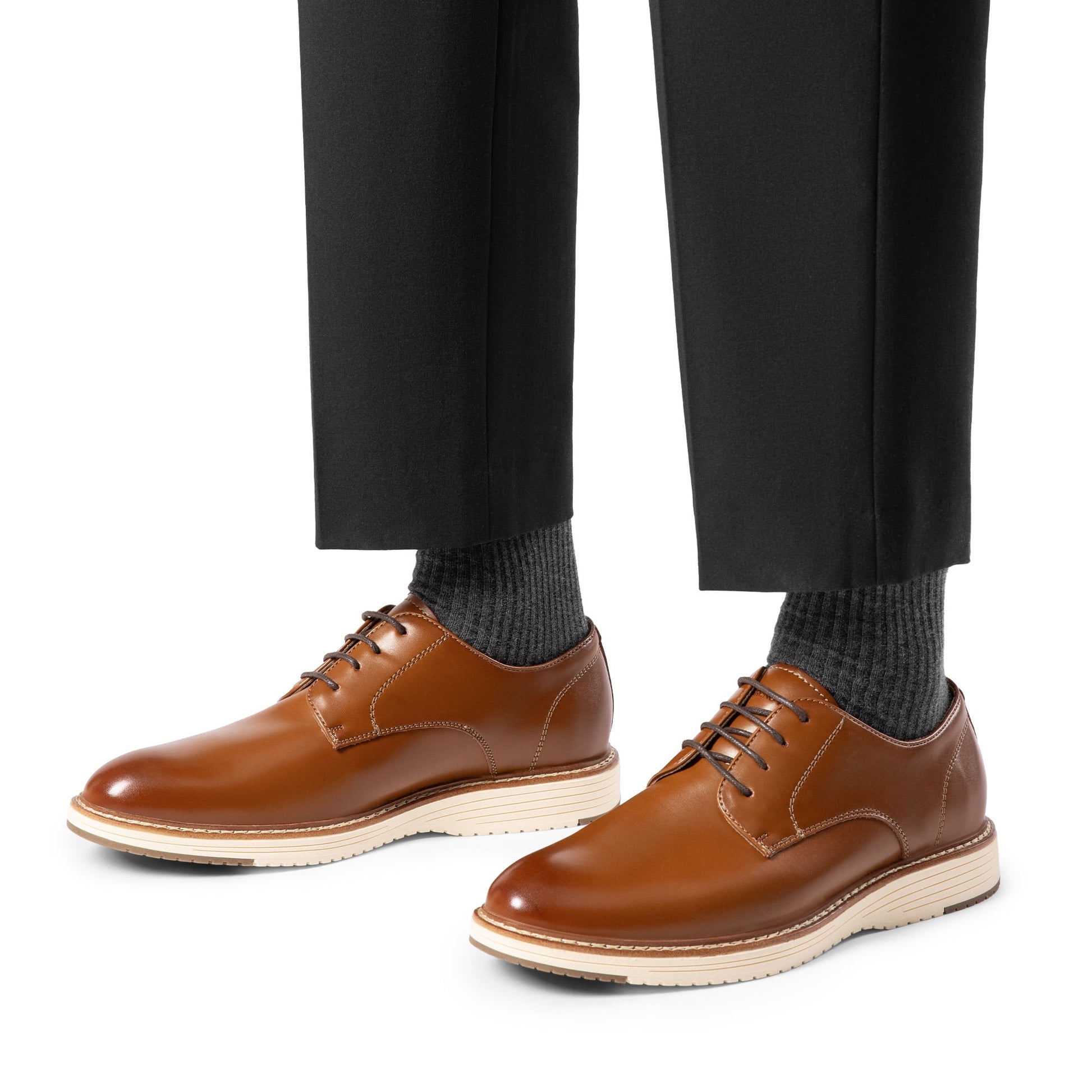 Men'S Crossflex Casual Dress Shoes Business Formal Oxfords Sneaker