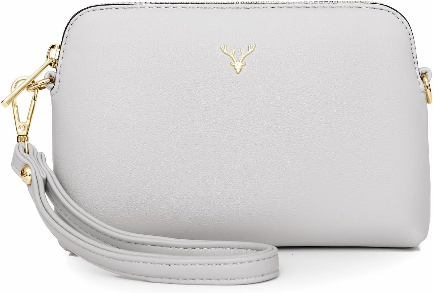 Vegan PU Leather Small Crossbody Bag Women