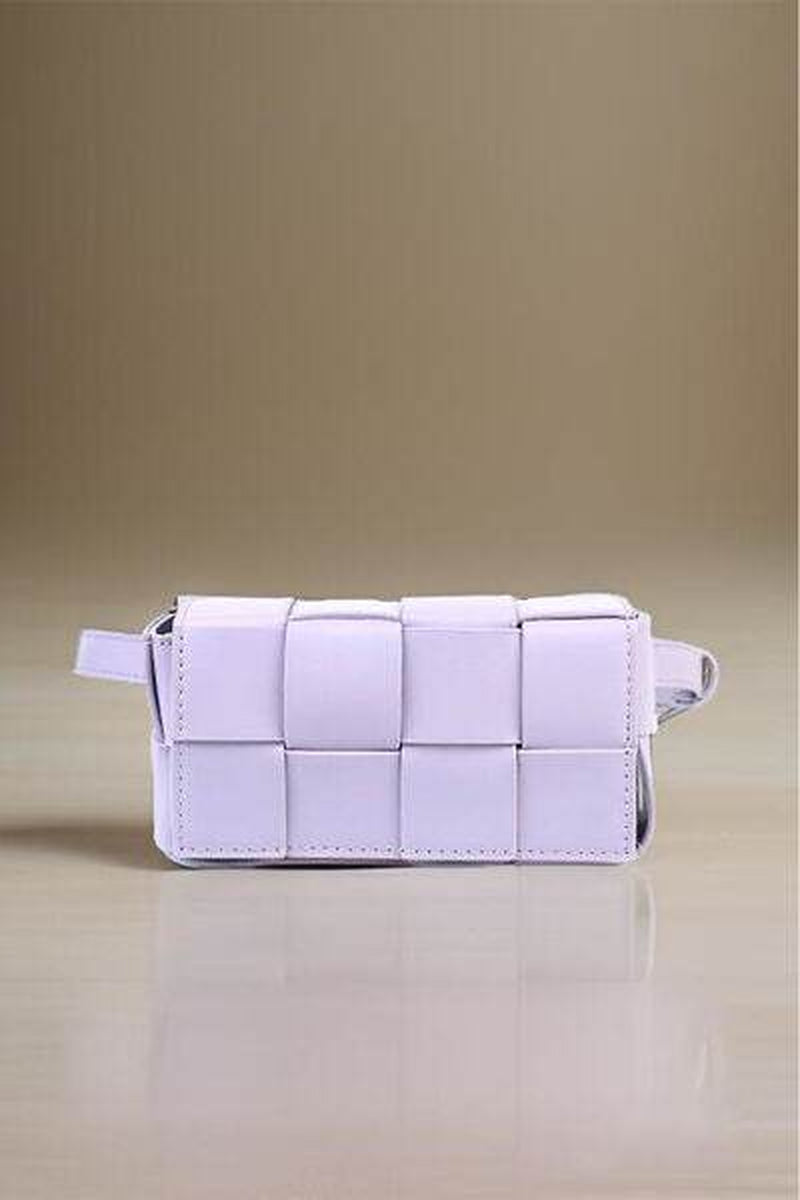 Zenana Woven Crossbody Bag in Vegan Leather