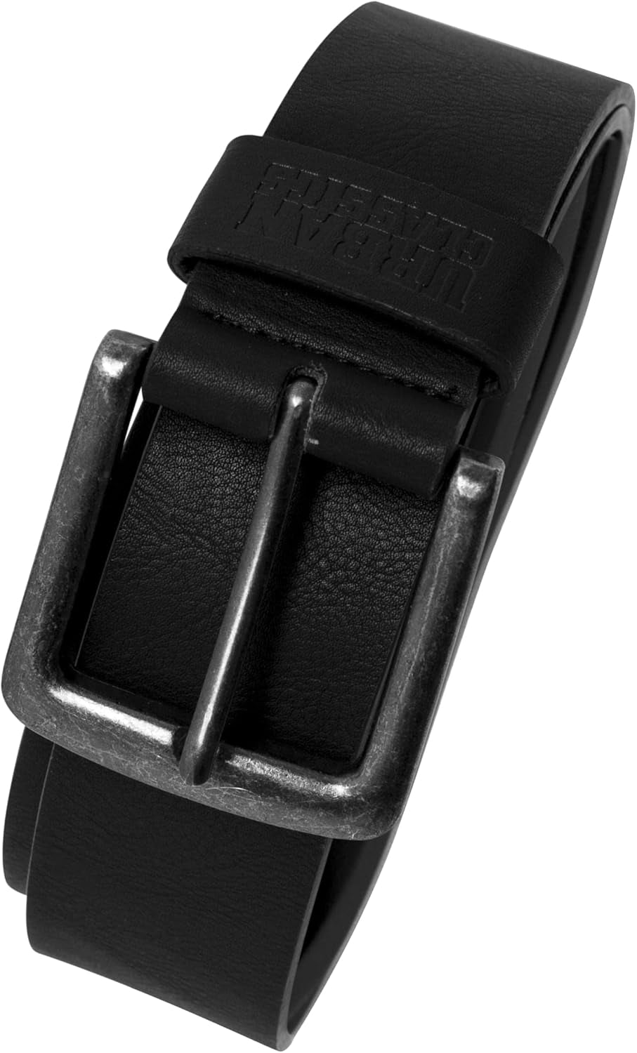 Urban Classics Unisex Gürtel Leather Imitation Belt, Klassischer Gürtel Mit Dornschließe, in 4 Größe Erhältlich