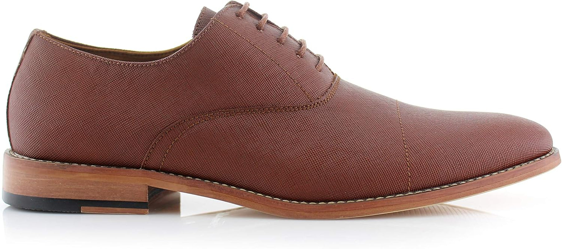Men'S Classic Cap Toe Oxford Dress Shoe Collection | Perfect for Formal, Business, and Wedding Attire