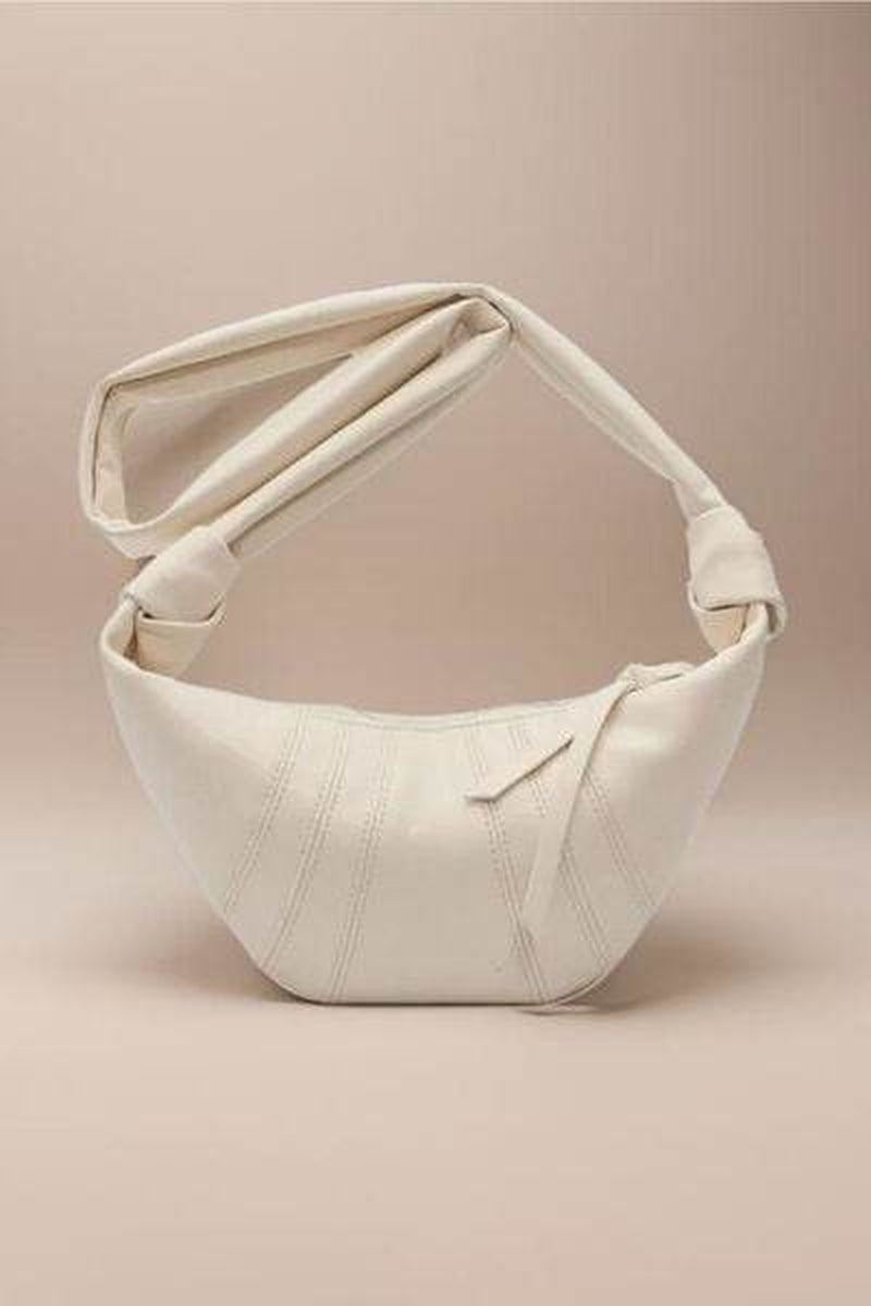 Zenana Vegan Leather Croissant-Style Crossbody Bag