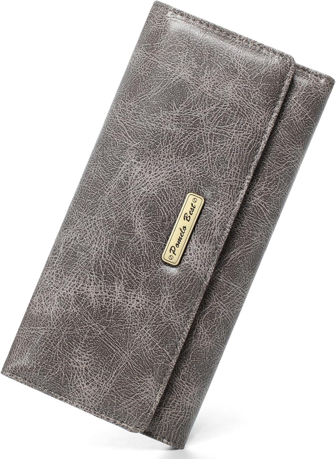 Vegan Leather Slim Wallet Damen with RFID