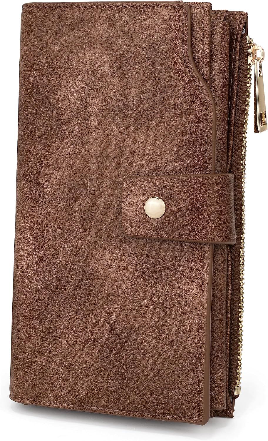 Vegan Leather RFID Wallet Damen Large Capacity
