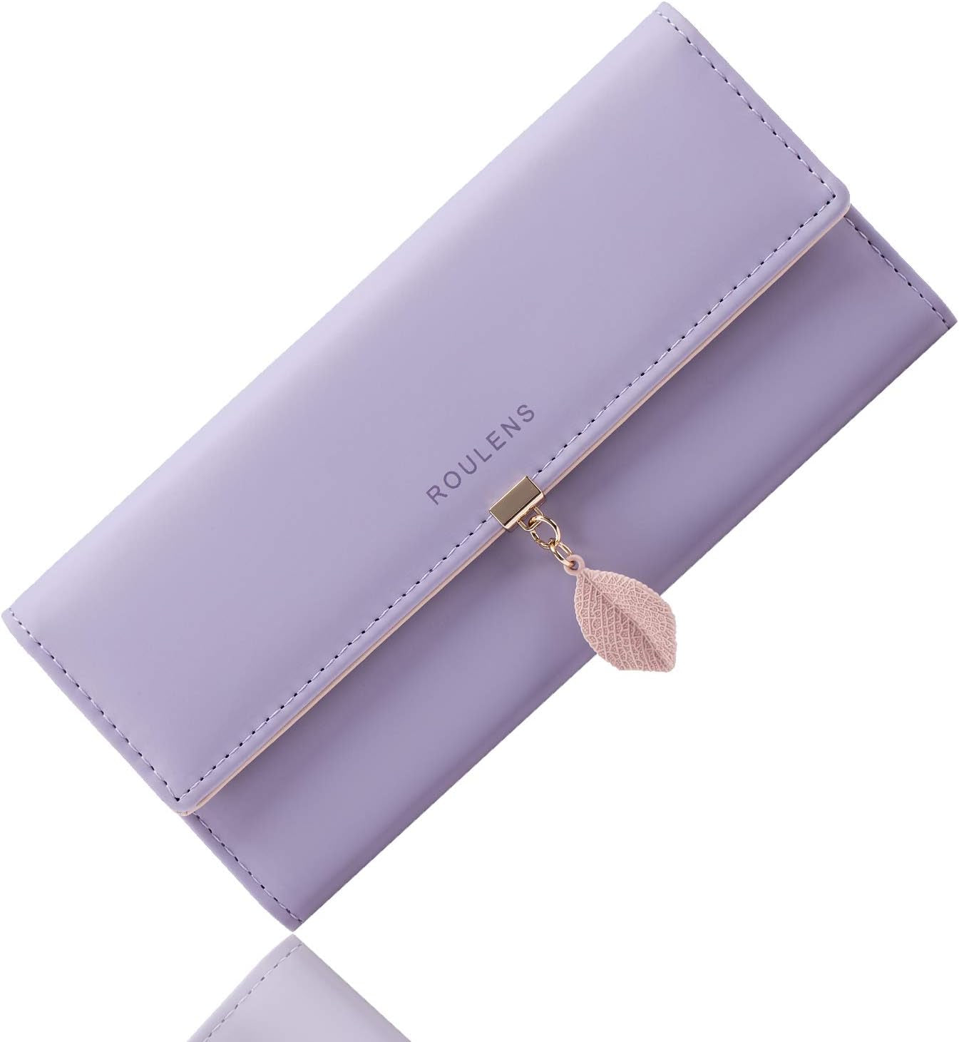 Vegan Leather RFID Wallet Damen Large Capacity