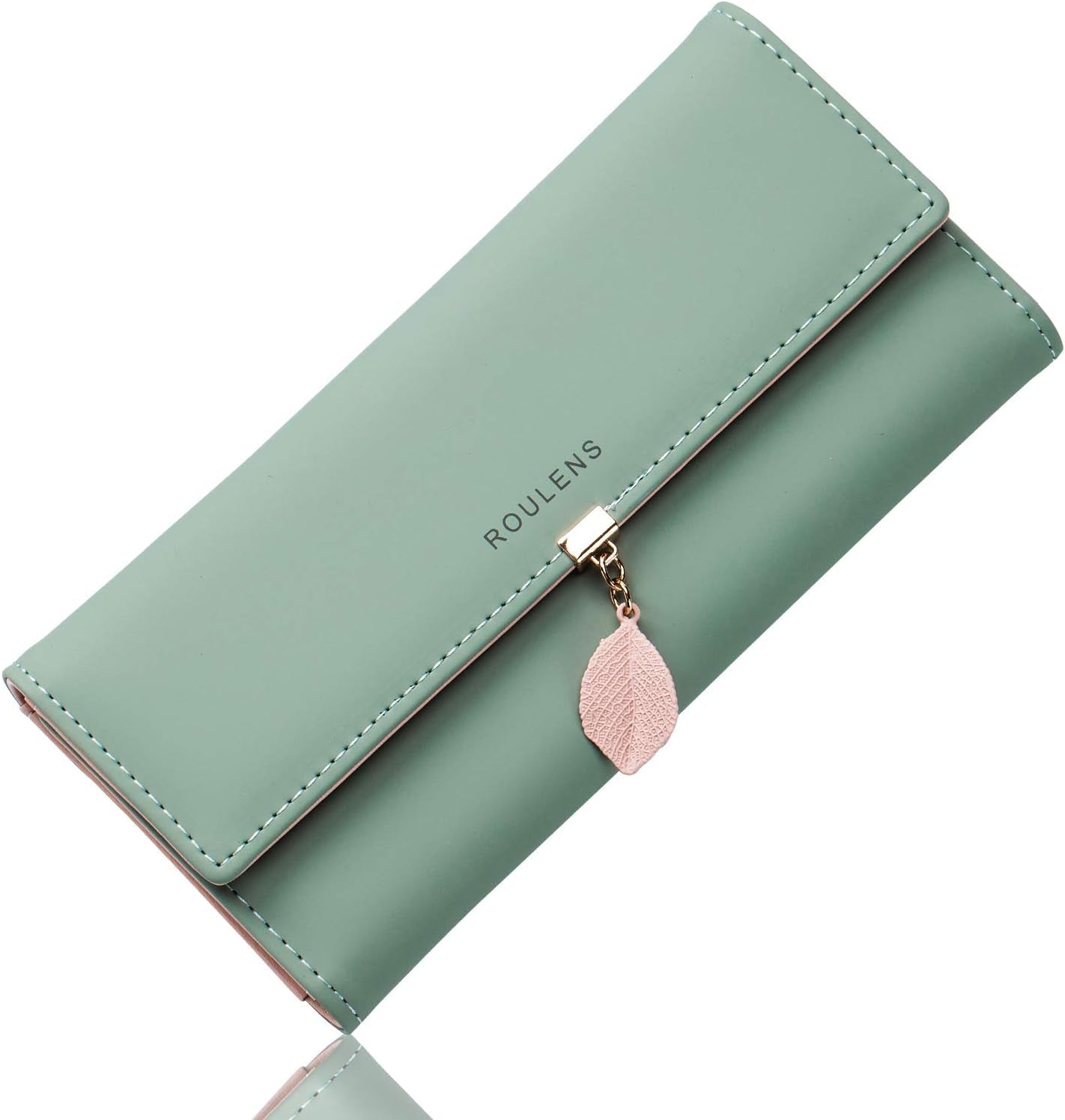 Vegan Leather RFID Wallet Damen Large Capacity