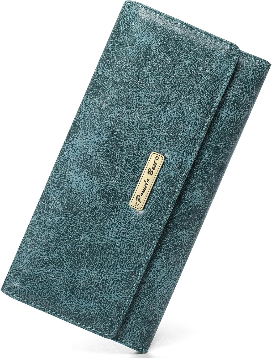 Vegan Leather Slim Wallet Damen with RFID